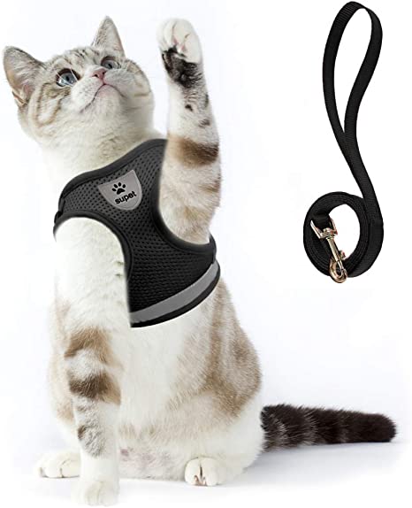 Supet Cat Harness and Leash Set for Walking Cat