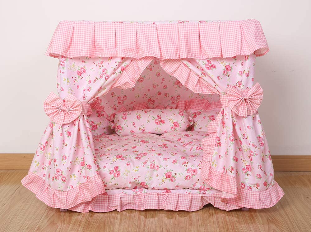 Kolachic Princess Pet Dog Handmade Bed House