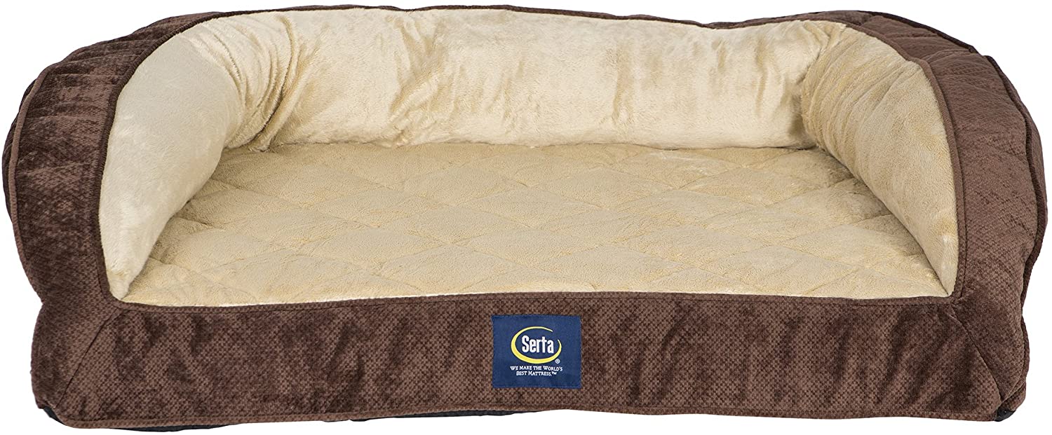 Serta Ortho Quilted Couch Pet Bed