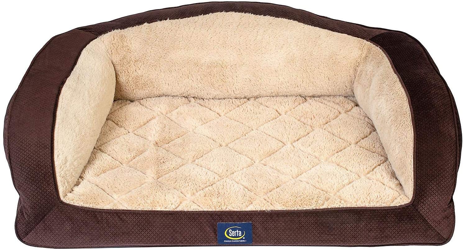 Serta Perfect Sleeper Camel Back Couch Pet Bed