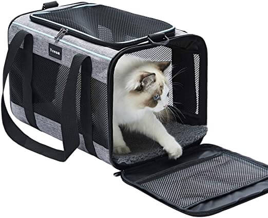 Vceoa Carriers Soft Sided Pet Carrier for Cats