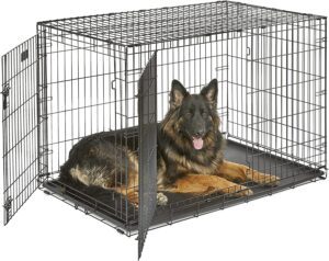 MidWest Homes for Pets Ginormus Double Door Dog Crate for Dogs Breeds