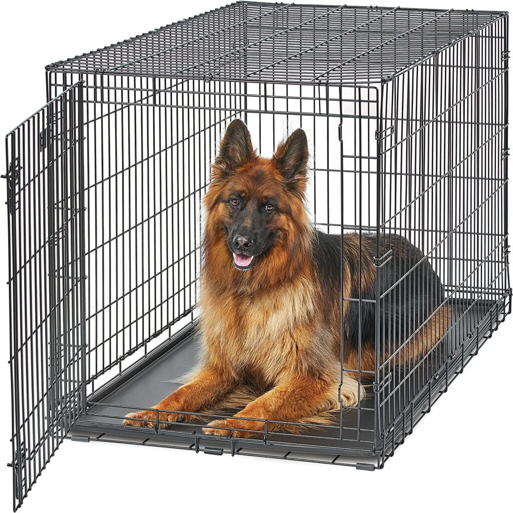 MidWest Homes for Pets MidWest Life Stages Folding Metal Dog Crate