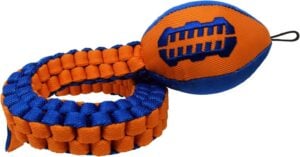 Nerf Dog Vortex Chain Tug Dog Toy with Squeaker